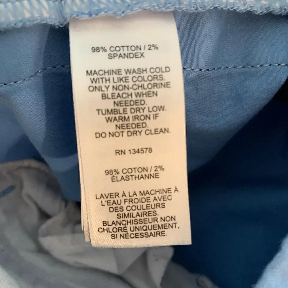 Vineyard Vines EUC blue grosgrain trim 3.5” everyday shorts Size 2